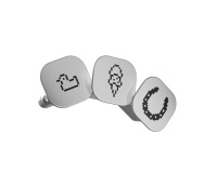 Cryptowallet Ledger Badges Nano Gen5 - Pack 2