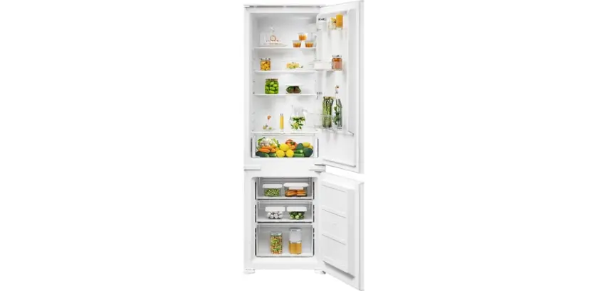 Réfrigérateur congélateur en bas Electrolux KNS3SE18S Encastrable 178 cm