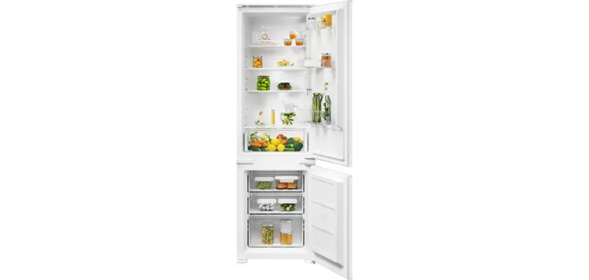 Réfrigérateur congélateur en bas Electrolux KNS3SE18S Encastrable 178 cm