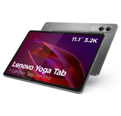 Tablette tactile Lenovo Yoga Tab 11,1" 256 Go Gris luna + Lenovo Tab Pen Pro