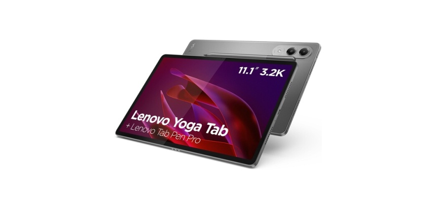 Tablette tactile Lenovo Yoga Tab 11,1" 256 Go Gris luna + Lenovo Tab Pen Pro