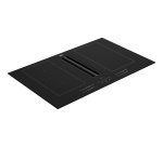 Plaque de cuisson avec hotte intégrée Beko HIXI84701UP noir