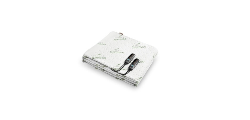 Couverture chauffante Duux Bamboo DXUB32 200x160 Blanc