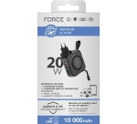 Chargeur pour téléphone mobile Force Power Voyage PB 10A +MagSafe 15W +CS 20W A+C PD DG