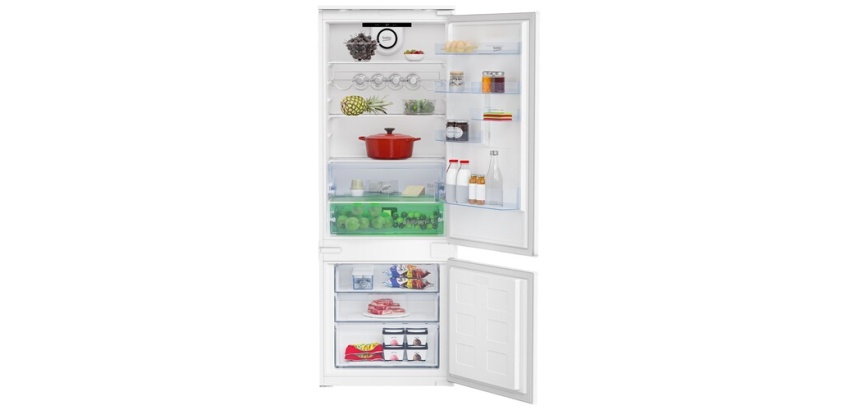 Réfrigérateur congélateur en bas Beko BCSE400E40SN - Encastrable 194 cm