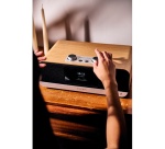 Chaine HiFi Roberts RADIO DAB FM BT USB CD STEREO BLUTUNE 300LE BOIS CERISIER