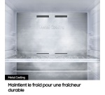 Réfrigérateur congélateur en bas Samsung RL38C776ASR
