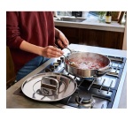 Poêle Joseph Joseph Space Steel avec Couvercle 28 cm