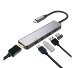 Autres accessoires informatiques Accsup HUB USB-C 5 en 1