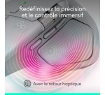 Souris Logitech sans fil MX Master 4 for Mac Blanc Argenté