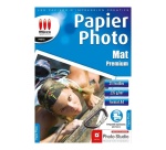 Papier d'impression Micro Appli Pack de 25 feuilles papiers photo A4 Mat Premium Blanc