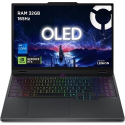 PC portable Lenovo gaming Legion 5 15IRX10 15,1" OLED Intel Core i7 32 Go RAM 1 To SSD Nvidia GeForce RTX 5070 Noir