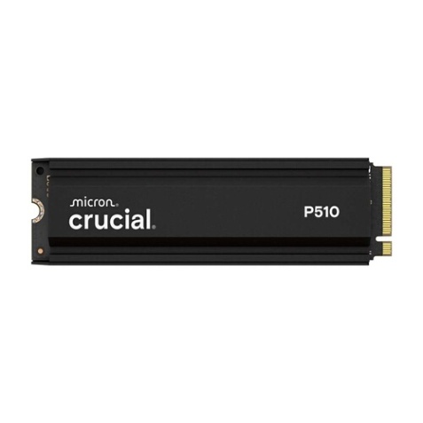 SSD interne Crucial P510 1TB PCIe Gen5 NVMe 2280 M.2 with heatsink