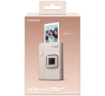 Appareil photo instantané Fujifilm INSTAX LIPLAY + beige