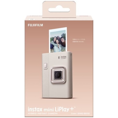 Appareil photo instantané Fujifilm INSTAX LIPLAY +  beige