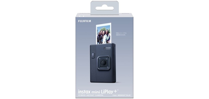 Appareil photo instantané Fujifilm INSTAX LIPLAY + bleu marine