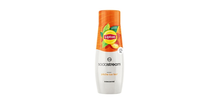 Sirop et concentré Sodastream Concentré Lipton Ice Tea saveur Pêche 440ml Soda