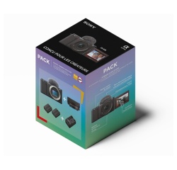 Appareil photo hybride Sony PACK ZV-E10 + E 16-50mm f/3,5-5,6 OSS + 2ème BATTERIE + CHARGEUR