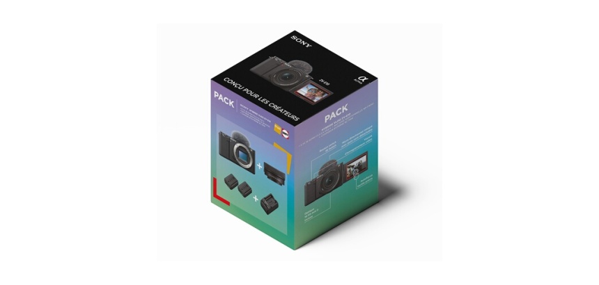 Appareil photo hybride Sony PACK ZV-E10 + E 16-50mm f/3,5-5,6 OSS + 2ème BATTERIE + CHARGEUR