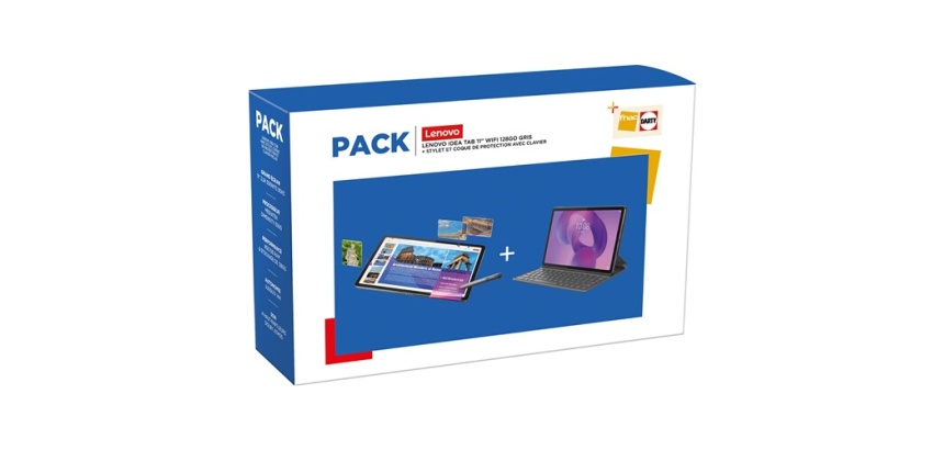 Tablette tactile Lenovo PACK IDEA TAB 128 Go + FOLIO KEYBOARD + STYLET