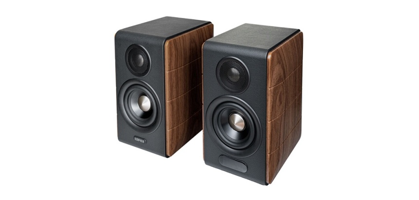 Enceinte connectée Hifi Edifier S880DB MKII Noyer vendues par paire