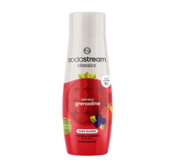 Sirop et concentré Sodastream Concentre Saveur GRENADINE SANS SUCRES 440ml