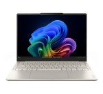 PC portable Lenovo Yoga Slim 7 14" OLED 120Hz Copilot+ Intel Core Ultra 7 32 Go RAM 1 To SSD Beige clair