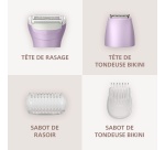 Rasoir femme Philips BRL138/00 Gris et Violet