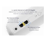 Répéteur WiFi Netgear ORBI3 DB WIFI7 2PK BNDL RBE372