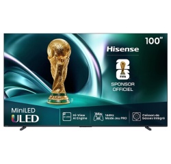 TV LED Hisense Mini LED 100U7Q 253 cm 2025