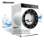 Lave-linge hublot Hisense 5i WF5I1245BWR