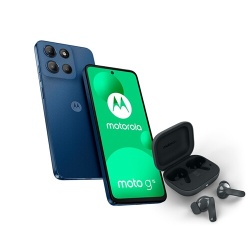 Smartphone Motorola PACK G15 8/256 Go Marine + buds Bass Dark shadow