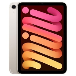 iPad Apple Mini 8,3" Puce A17 Pro 128 Go Lumière Stellaire Wi-Fi 7ème génération 2024 Reconditionné