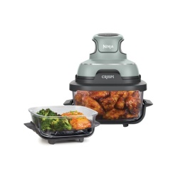 Friteuse sans huile Ninja Crispi Airfryer en verre FN101EUSG Vert Gris