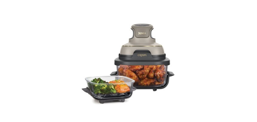 Friteuse sans huile Ninja Crispi Airfryer en verre FN101EUST Beige
