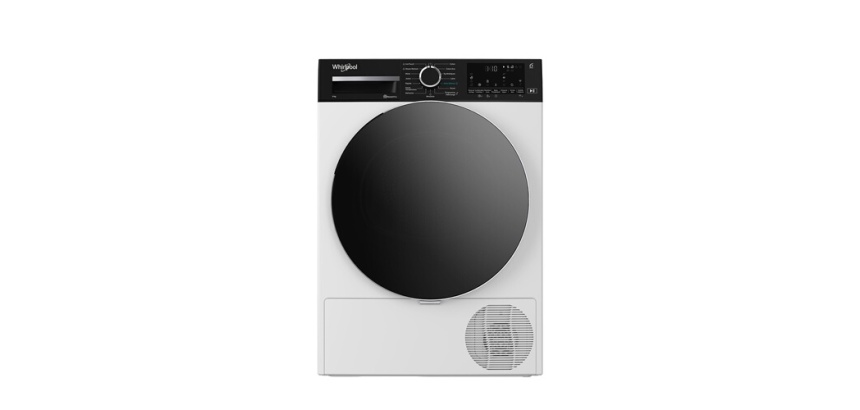 Sèche-linge pompe à chaleur Whirlpool CWD86MWBRFR Blanc et Noir