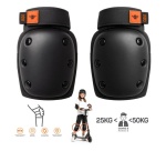 Casque vélo Casr Pack avec Kit de protection pour enfants Classic Helmet Noir