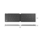 Clavier Mobility Lab sans fil pliable Azerty ML306124 Noir