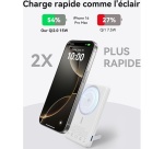 Chargeur pour téléphone mobile Iniu PB MagPro Slim 5k mAh Magnet+ USB C + cbl USB C Wh