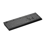 Clavier Port Designs rétroéclairé rechargeable USB-C Bluetooth sans fil Azerty Noir