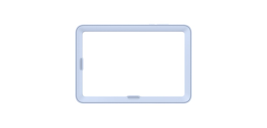 Accessoires Tablette Samsung Coque avec bords renforcés, fonction Stand pour Galaxy Tab S11 - Bleu