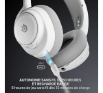 Casque PC Steelseries Micro Gaming sans fil Wifi Arctis Nova 7 Gen 2 Blanc