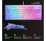 Clavier Steelseries Gaming filaire Apex 3 TKL Lavande