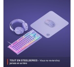 Clavier Steelseries Gaming filaire Apex 3 TKL Lavande