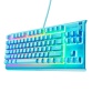 Clavier Steelseries Gaming filaire Apex 3 TKL Bleu Aqua