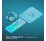 Clavier Steelseries Gaming filaire Apex 3 TKL Bleu Aqua