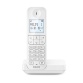 Téléphone sans fil Philips fixe D2701W Solo Blanc