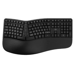 Clavier Mobility Lab ergonomique sans fil Bluetooth Azerty Ergo K30W Noir
