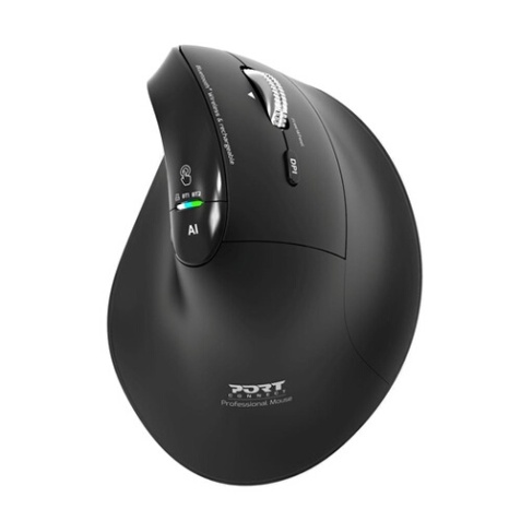 Souris Port Designs sans fil Ergo Auditor Noir