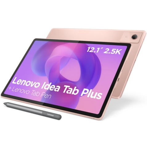 Tablette tactile Lenovo Idea Tab Plus 12,1" 256 Go Rose + Lenovo Tab Pen